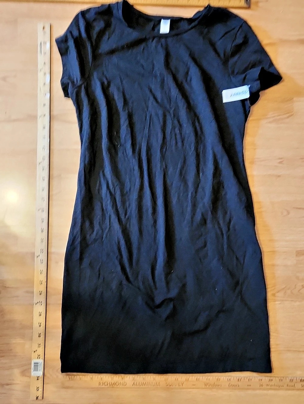 Old Navy Cotton blend Black Dress LARGE NWT